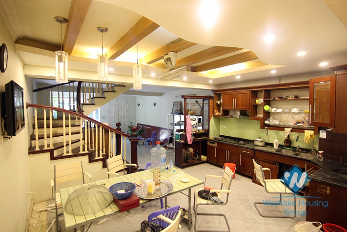 4 bedrooms house for lease in Hoang Hoa Tham street , Ba Dinh district.